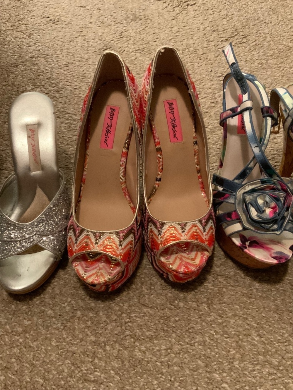 Betsy Johnson shoe bundle